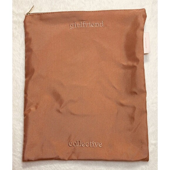 Girlfriend Collective Zipper Bag, Dust Bag, Blush Pink Small, Cloth Bag Pouch - Picture 1 of 8